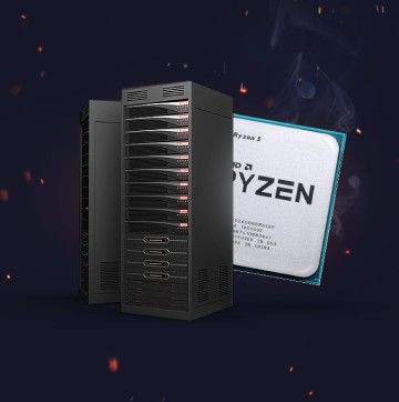 Аренда игрового сервера от 1 мес. Ryzen™ 7 2700x, 16Gb, GTX 1060, 3 GB